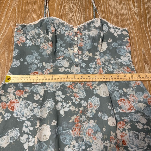 BCBGeneration Floral Fit & Flare Mini Babydoll Dress Womens Size 10 Coquette Y2K - Picture 8 of 12